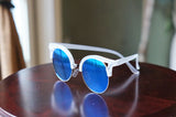 Tinted Mirrored Retro Sunglasses