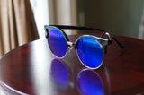 Tinted Mirrored Retro Sunglasses