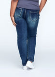 Seine Jeans - Distressed Blue 27 Inch
