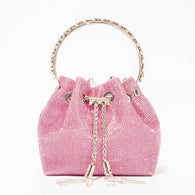 Megan Elysées Pink Sapphire Diamond Bucket Bag