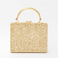 Kimberly Élysées Gold Coin Baguette Bag