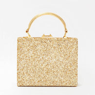 Kimberly Élysées Gold Coin Baguette Bag