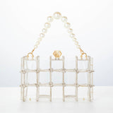 Celine Élysées Gold Diamond acrylic Evening Bag