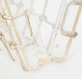 Celine Élysées Gold Diamond acrylic Evening Bag